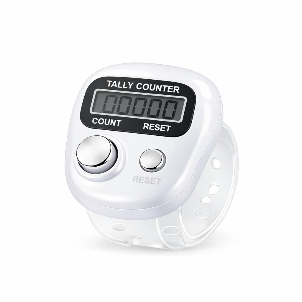 Tally Counter Finger Ring (Pack-1) Chanting Count Machine, Counting Machine for jap, naam jap Counting, Counter for Chanting Mantra, Finger Counter, Step Counter, Counting Ring (Multi Color)-image-5