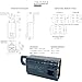 CA1a-12V-N-5 ACA12135 Relay - 12VDC 20A 1 Form A SPST 4-Pin Plug-in Relay with Screw Terminals - Compatible with Vehicle Electrical Systems (Headlights, Fuel Pumps) & Industrial Controls