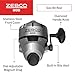 Zebco 888 Spincast Fishing Reel, Size 80 Reel, Changeable Right- or Left-Hand Retrieve, Pre-Spooled with 25-Pound Zebco Fishing Line, Stainless Steel Front Cover, Silver