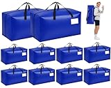10 Stück Umzugstaschen für Verpackungsbedarf, Schlafsaal Essentials Aufbewahrung, Campingzubehör Taschen zur Aufbewahrung