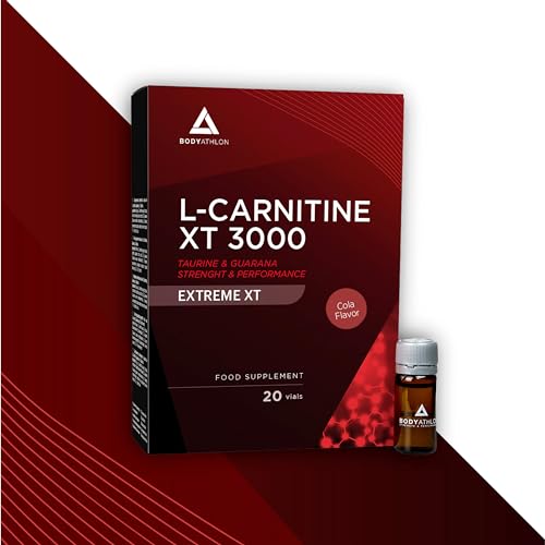 Miniatura 5 de Bodyathlon - L Carnitina 3000 Líquida Extreme Xt- Sabor Cola- Con Taurina Y Guaraná- Suplemento Deportivo Alta Concentración- 20 Viales Viales, Cola