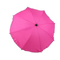 Kinderwagen-Sonnenschirm Automatisch - Wasserdichter UV-Schutz In Rosa