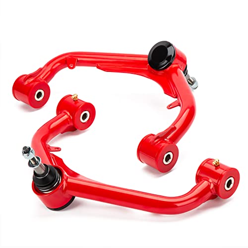 Dynofit 2-4" Lift Front Upper Control Arms for 2000-2010 GMC Sierra 2500 3500, 2000-2010 Chevrolet Silverado 2500 3500, Suspension Leveling Lift Kits for 2003-2009 Hummer H2, 2 Pack