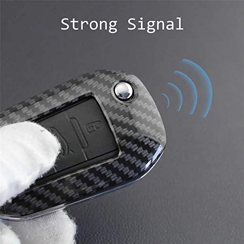 Azurely - Chiave auto in fibra di carbonio per