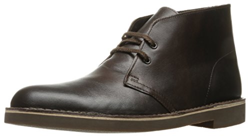 Clarks Men's Bushacre 2 Chukka Boot, Chocolate, 10.5 M US
