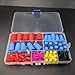 Silicone Stopper Set 60 Pcs, Tapered Conical Silicone for Industrial Hole Sealing, Heat Resistant up to 300°C, Reusable for Painting Anodizing Electroplating
