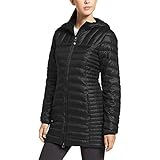 Eddie Bauer Women's Astoria Hooded Down Parka, Black Regular M