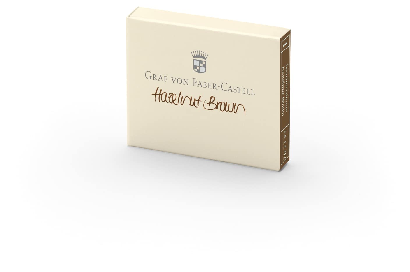 Graf von Faber-Castell Dolma Kalem Kartuşu 6'lı Kahve