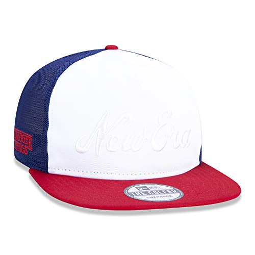 BONE GOLFER A-FRAME TRUCKER STRANGER THINGS NETFLIX ABA RETA SNAPBACK BRANCO/AZUL New Era