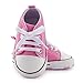 Meckior Baby Girls Boys Canvas Sneakers Soft Sole High-Top Ankle Infant First Walkers Crib Shoes