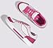LUCKY STEP Women's Rhinestone Sneakers Sparkly Bling Glitter Wedding Tennis Shoes Fashion Casual Walking Comfortable Shiny Footwear(Fuchsia,6)