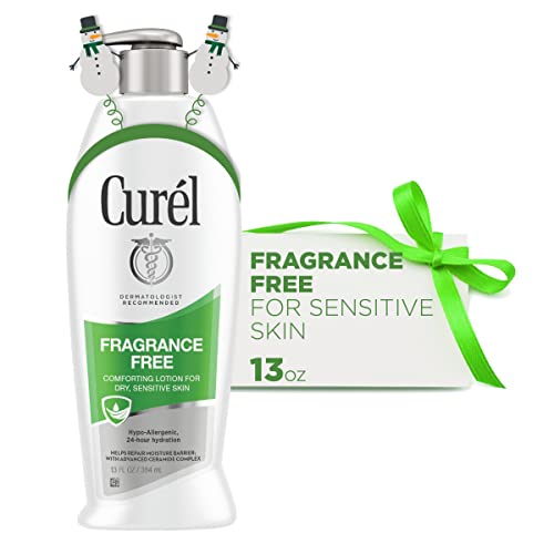 CurÃ©l Fragrance Free Comforting Body Lotion, Body and Hand Moisturizer for Dry, Sensitive Skin, 13 Ounce, with Advanced Ceramide Complex, Repairs Moisture Barrier
