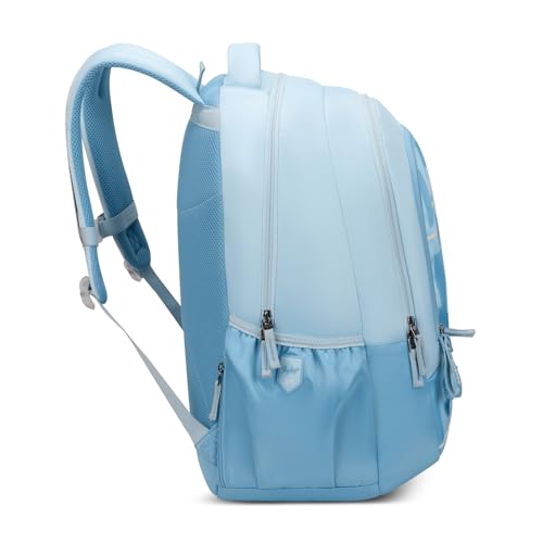 Image of Skybags Glow 37L Casual Backpack for Girls with 3 Compartments & Adjustable Shoulder Strap | Quick Access Front Pocket | Side Pockets | Air Mesh Back Panel | Perfect for School & Travel