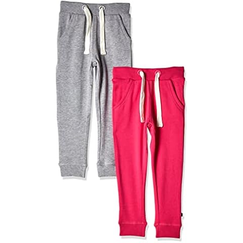 MAGIC KIDS WEAR Girls and Boys Tracksuit Bottoms, Dark Pink (577), 10 Years Cover