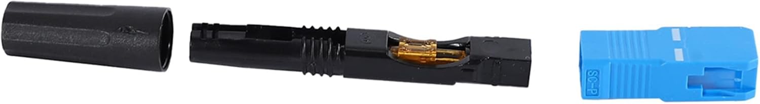 200 Pcs Embedded Sc UPC Fiber Optic Fast Connector Ftth Single-Mode Fiber Optic Sc Quick Connector Sc Adapter