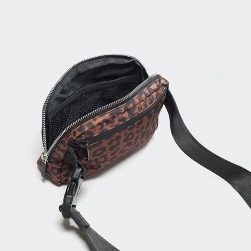 Image of Pander Everywhere Belt Bag for Women, Fashion Waist Packs, Crossbody Bags with Adjustable Strap (Midnight Leopard)