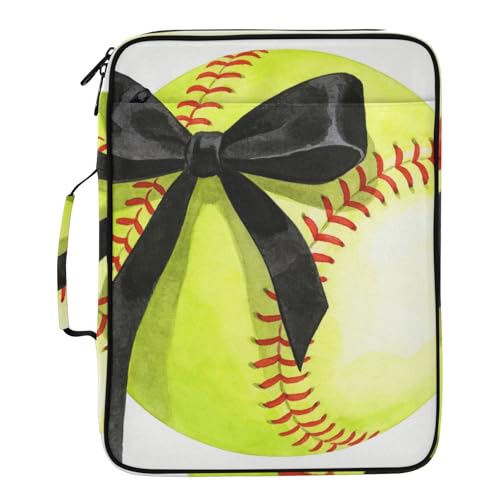 Organizador de archivos para oficina y reuniones con diseño de béisbol y lazo