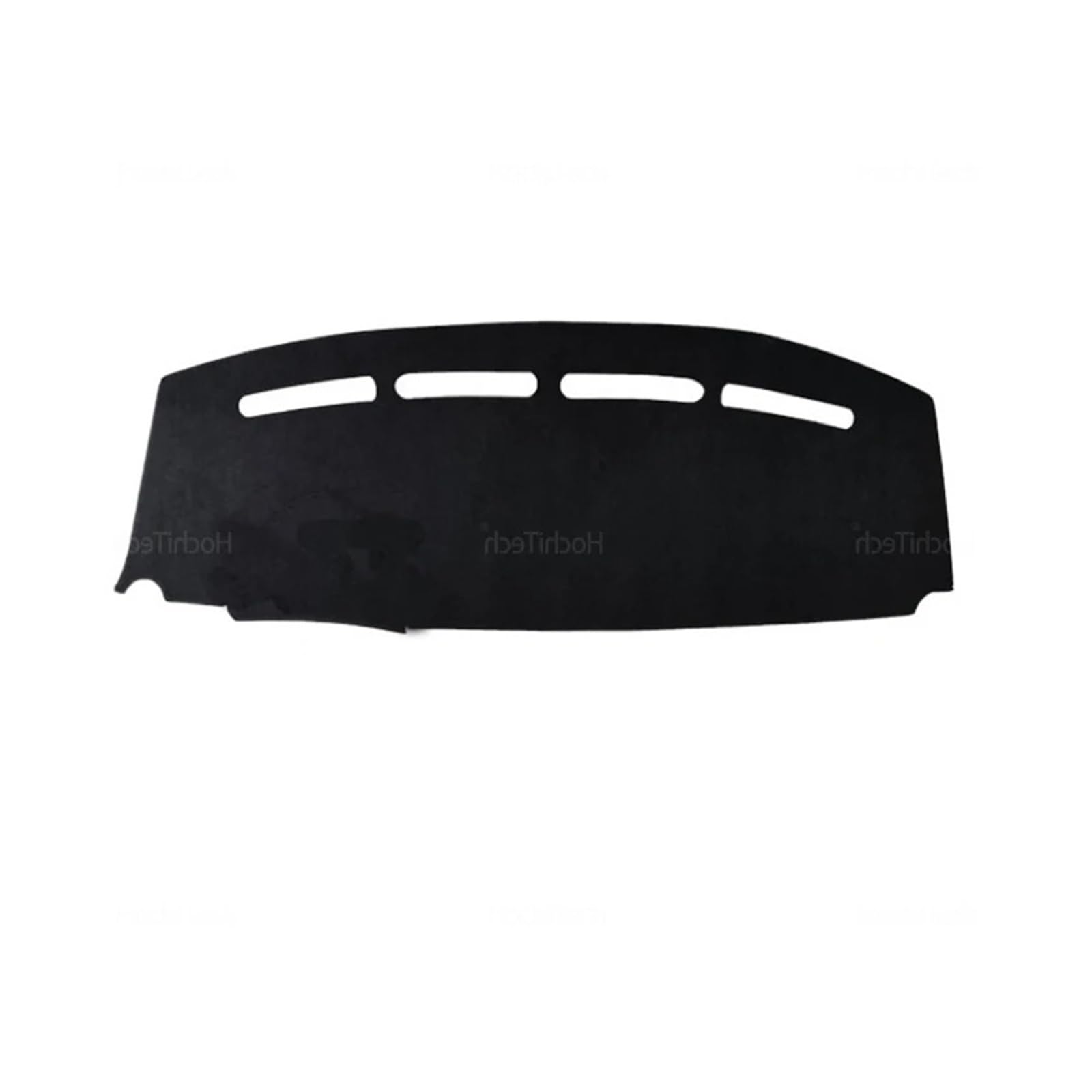 Tapis Dash Mat Housse Tableau Bord Pour Fiat 500 500c 500e 2007-2024 Protection Contre Lumière Antidérapante Anti-salissures Pare-soleil Housse Tableau Bord Voiture(Left Hand Black)