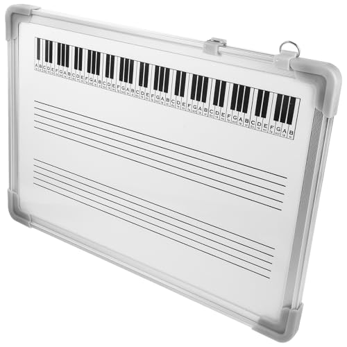 Tableau blanc musical pour les cours à la maison et l'étude des étudiants