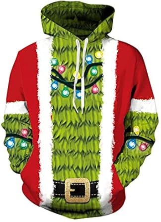 Zwarte Kerst Hoodie - Premium Kersttrui | Snel thuisbezorgd