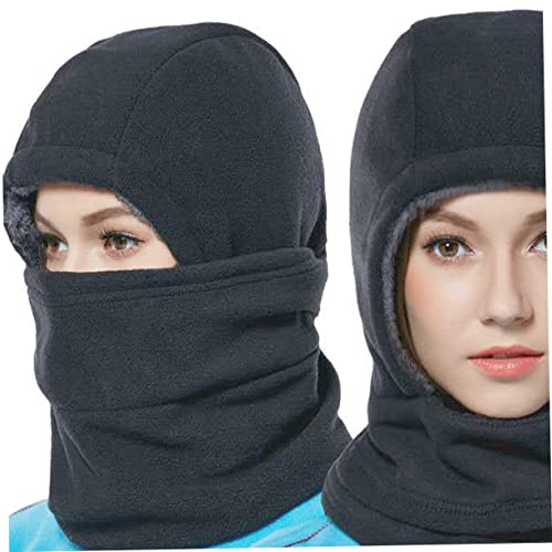 VALICLUD Mascarilla Facial para Ciclismo para Hombres y Mujeres, Pasamontaña Termal Antiviento, de Secado Rápido, Cómodo, para Deportes de Invierno, para Ciclismo, Esquí y Actividades al Aire Libre, Gris miniatura 4