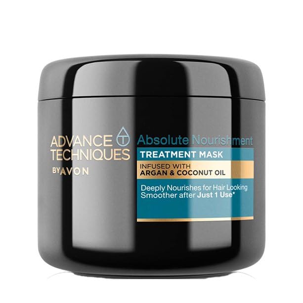 Avon Advance Techniques Argan ve Hindistan Cevizi Yağı İçeren Saç Maskesi 375 Ml.