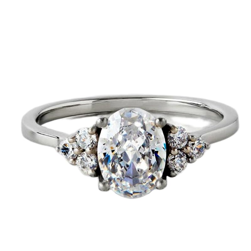 Bague imposante en argent 925 le cadeau d'anniversaire idéal pour elle