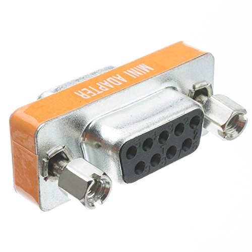 Adaptateur DB9 femelle vers DB9 femelle mini modem changeur de genre