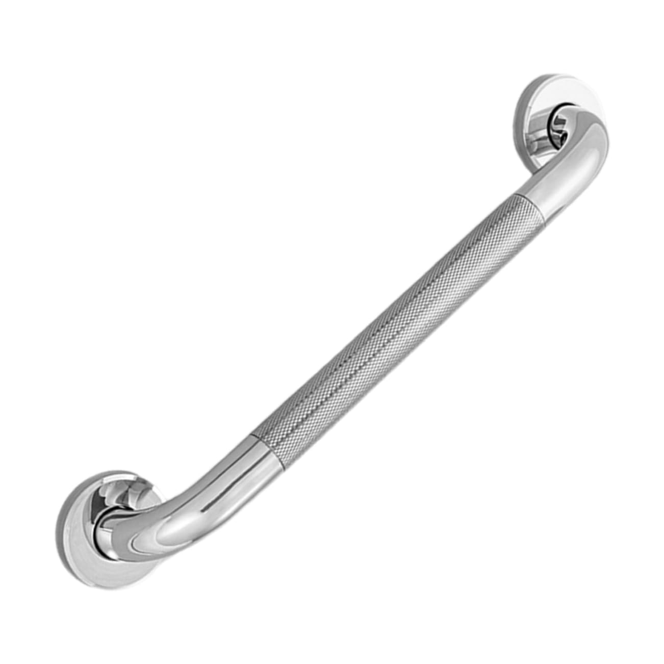 Barra Apoyo de Inoxidable Antideslizante de Acero Plata para Baño
