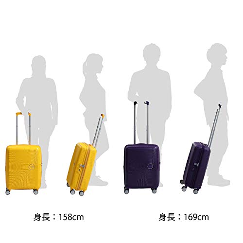 American Tourister Soundbox Spinner S uitbreidbare handbagage, geel (Golden Yellow), S (55 cm - 41 L), Spinner S (55 cm - 41 L) - Afbeelding 5