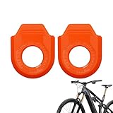 Amazon.co.uk Generic Bike Crank Cover - Bike Crank Protector with Elastic Anti Boot Road Mountain Cycling Part Guard for Chainset Defense Flexible Material Design Cycling Safety for Outdoor Adventure #ad #ad