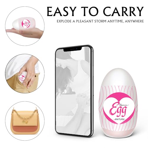 Image of 【Mouth Model】 Super Stretch Male Masturbation Egg, Realistic Pocket-Sized Pussy Stimulator with Strong Suction, Adult Sex Toy for Male Masturbation with 3D Simulation of Mouth