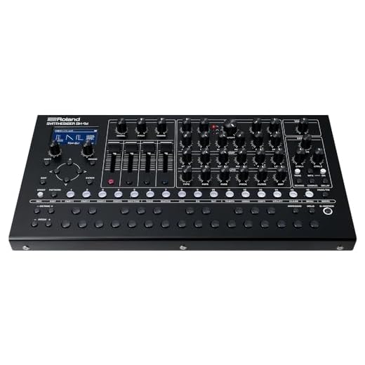 Sintetizador de sobremesa compacto Roland SH-4d | 11 modelos de OSC | Herramientas profesionales de diseño sonoro | Proceso manual | Secuenciador de patrones multitímbrico | Efectos completos