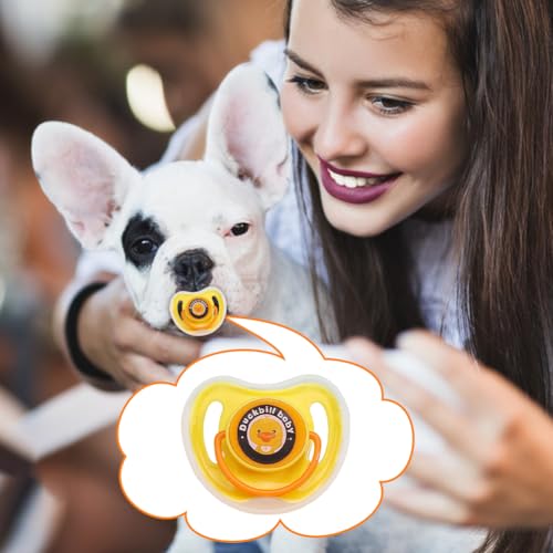 Beißring für Hunde, Spielzeug, Beruhigungssauger für Welpen und Kätzchen, Silikonspielzeug zum Zahnen und für kleine Hunde