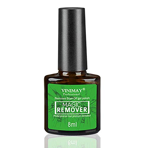 Dissolvant magique pour vernis à ongles - Enlève naturellement le gel soak-off sans danger pour les ongles éclatants - Colle de 15 ml Cover