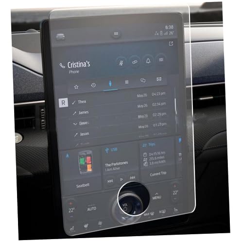 Film protecteur d'écran pour Ford Mustang Mach-E 2021 en verre trempé 15.5 pouces navigation GPS