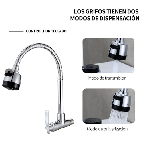 La Mejor comparativa de Llave para fregadero flexible los más solicitados. 18 Imagen adicional