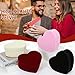 GnFlus Velvet Nesting Gift Boxes with Lids for Presents 4 Pack Pink Heart Shape Gifts Box for Arrangements Flowers Thanksgiving Christmas Wedding Birthdays Bridesmaid Anniversary Party