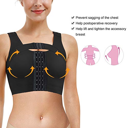 RDSIANE Post-Surgery Front Closure Bra for Women Posture Corrector Compression Shapewear Tops with Breast Support Band…2