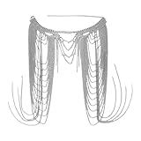 Elegant Crystal Shoulder Chain Secure Rhinestones Jewelry For, Dances & Social Gatherings Multi Strands Party Sh