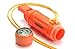 Coleman Company 5-In-1 Survival Whistle, Orange
