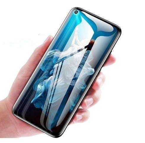 Image of Designerz hub Premium 11D Tempered Glass (Black) - 9H Full Glue Full HD, Shatterproof, Anti Scratch Screen Guard Compatible For Realme 8 5G / Realme Narzo 30 5G