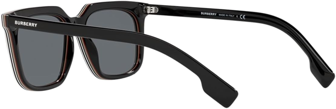 BURBERRY Sunglasses BE 4337 379887 Carnaby Black Dark Grey - Image 5