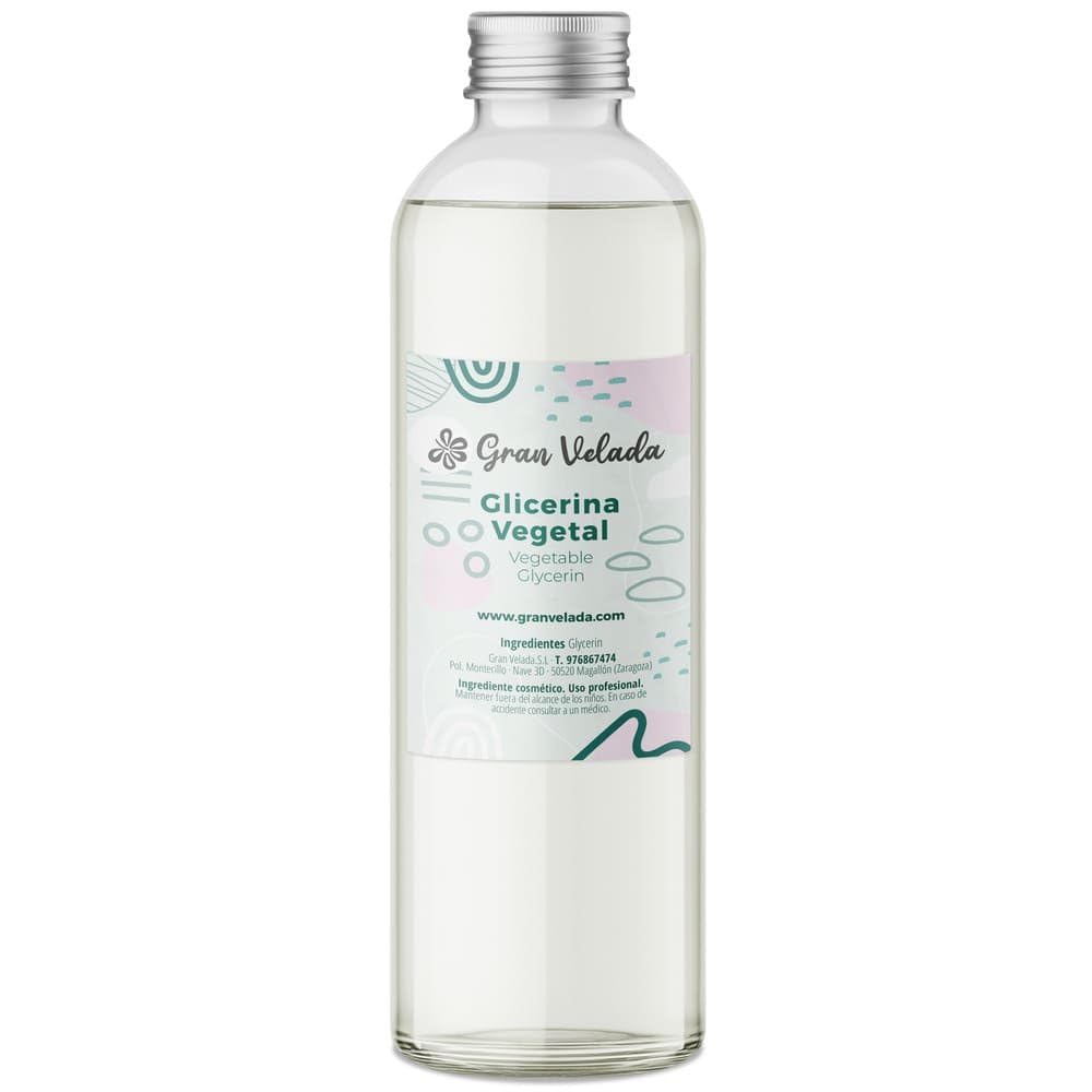 Gran Velada - Pflanzliches Glycerin 5000 gr | Rein und Feuchtigkeitsspendend, Natürlicher Rohstoff für Kosmetik, Hautpflege und Haarpflege, Ideal für DIY-Seifen und Lotionen Sorgfalt