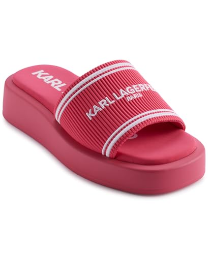 Image of KARL LAGERFELD Women's Ohare Platform Sandal With Logo