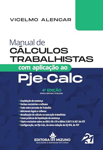 Manual de Cálculos Trabalhistas com Aplicação ao PJE-Calc