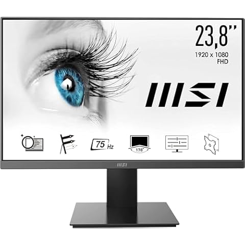 MSI PRO MP241X Écran 23,8" Cover