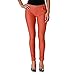 Herringbone Solid 5 Pocket Fashion Jegging with Rhinestones