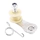 Qiilu Kettenspanner Quad, Kettenspanner Tension Adjuster Führungsrolle Slider Für Dirt Pit Mini Bike Motorrad