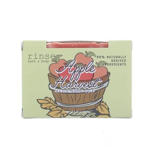 Rinse Bath & Body Apple Harvest Handmade Soap Shea